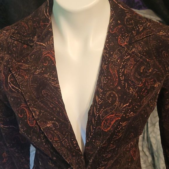 NB corduroy Paisley jacket - Picture 2 of 6